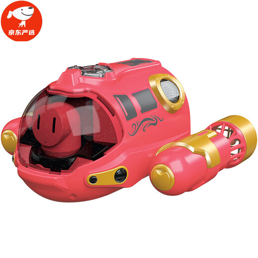Spray motor boat double propeller remote control submarine electric boat model children's toys bathing and playing in the water summer charging blue spray remote control motor boat with lights luxury four sets of batteries + 2 charging cables