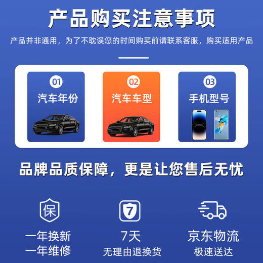 Junyong Huawei HiCar is suitable for Audi, Volkswagen, Mercedes-Benz and Volvo in-vehicle interconnection box MC3 TypeC mini model