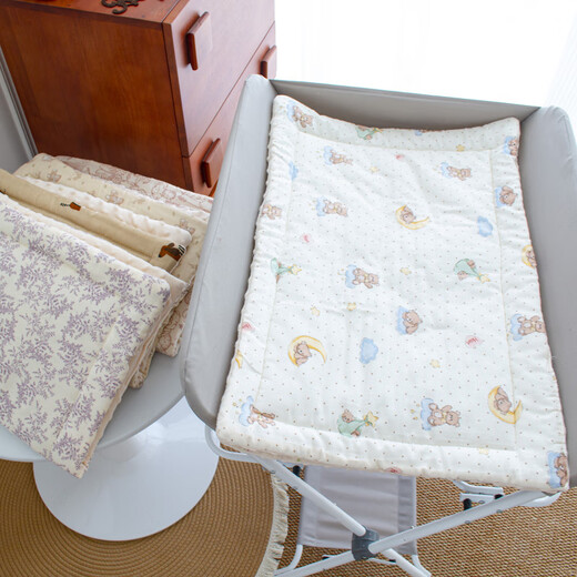 Special diaper pad, baby care table cotton pad, baby convenient diaper pad, child washable diaper pad, cotton pad--cotton pad--hibiscus other 50*70cm