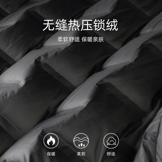 马克华菲鹅绒皮衣夹克男2025秋冬新款潮流防风翻领工装保暖PU外套7002 茶灰绿254 S 165