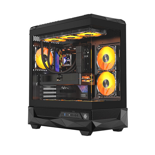 AMD Ryzen R7 9800X3D/RTX5080/RX9070XT High-end enthusiast host 2K/4K high-brush gaming computer High-performance e-sports desktop assembly computer Configuration 1 9800X3D graphics card-less host