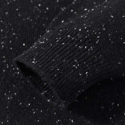 Antonio 400G heavyweight thickened retro Henry collar light luxury warm cashmere sweater for men 100% cashmere