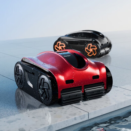 INVERX swimming pool sewage suction machine fully automatic cleaning robot wireless filtration equipment pool suction sewage vacuum turtle K40 (4 hours)