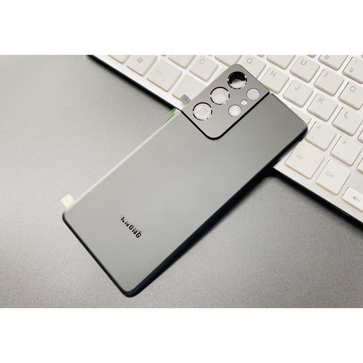 Samsung (SAMSUNG) is suitable for Samsung original glass back cover s21ultra original battery back case s21+ mobile phone rear screen s21ultra Magic Night Black original factory original shell