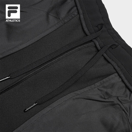 FILA official men's knitted trousers 2025 winter simple basic fitness sports straight pants
