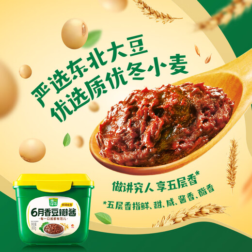 Scallion Companion June Sweet Bean Paste 800g Stir-fried Vegetables and Stew Produced by Xinhe