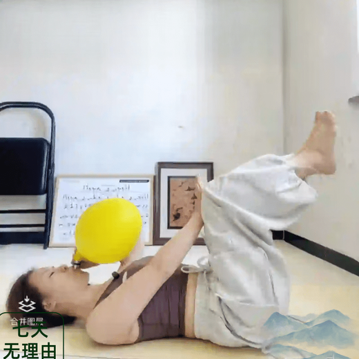 Universal lung capacity exercise blowing trainer, yoga deep breathing training blowing ball, abdominal breathing, postpartum Pilates, Pilates breathing training windmill (5-10 straws)