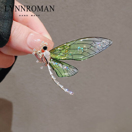 SNQP niche design dragonfly brooch light luxury suit pin personalized fashion corsage accessories LY3627 brooch-dragonfly