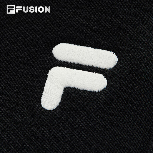 FILAFUSION Fila trendy brand knitted trousers for women 2025 autumn fashion loose straight casual pants