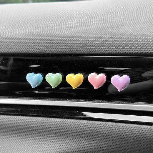 CLCEY car center console display screen cute ornaments SpongeBob SquarePants car rearview mirror small ornaments car interior accessories Ocean family one-piece set with free traceless stickers