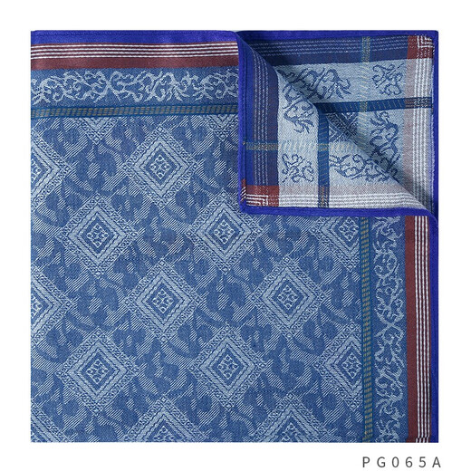 IFSONG Meisong Men's Handkerchief Pure Cotton Sweat-wiping Retro Handkerchief Sweat-Absorbent Square Handkerchief Three Packs for Men to Give to Elders Gift Box for Famous Family 3 Packs (PGZH001)
