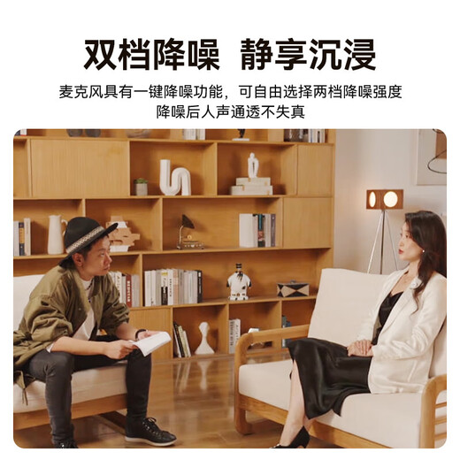 MOMA LARK MIX wireless lavalier microphone MOMA Mammoth mobile phone camera live broadcast vlog outdoor interview micro button microphone one-to-two Lightning version one-to-two + charging box