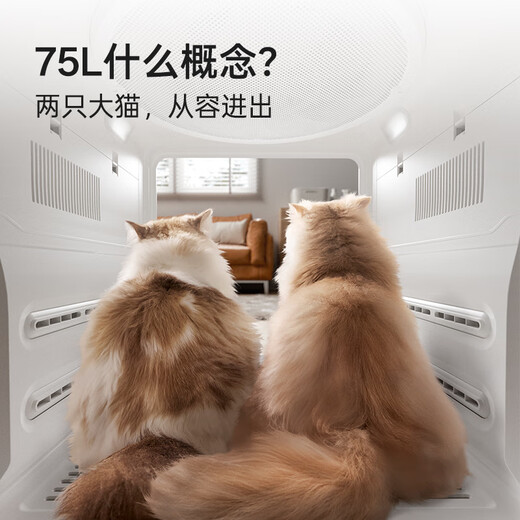 Jirpet caja de secado para mascotas F1s secador de pelo inteligente para gatos perro de secado rápido deshumidificación inteligente perros pequeños y medianos 75 litros caja de secado para mascotas blanca F1s