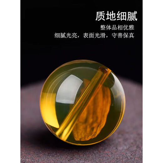 Qiaoyu natural water purification grade Mexican blue amber loose beads, round beads, single beads, Buddhist bead bracelets, multi-beads with beads, separated beads, carefully selected 10MM