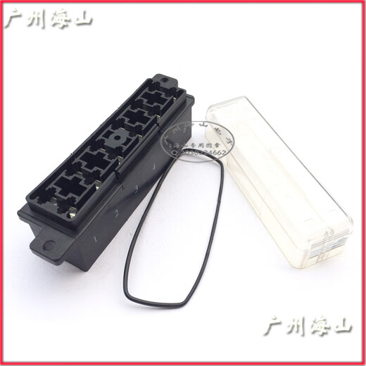 Imported fuse blade holder/medium fuse blade holder box/6 channels 8p/bottom wiring/ready stock S6D holder box