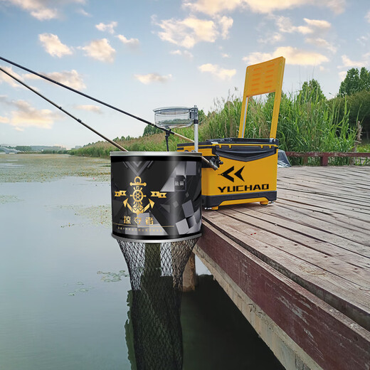 Fish Nest New Black Pit Special Fish Protection Net Dali Horse Hanging Gum Weaving Anti-hanging Quick-drying Thickened Large Fishing Protective Fish Net Bag 40cm 2.5m Dali Horse Classic Single Loop Style