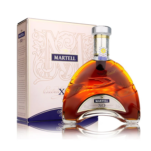 Martell XO750ml New Arch Bridge French Cognac Imported 700ml Foreign Wine 1000ml Two Jin Jin is equal to 0.5 kg Overseas version Old version Martell xo1000ml 1 bottle (coded)