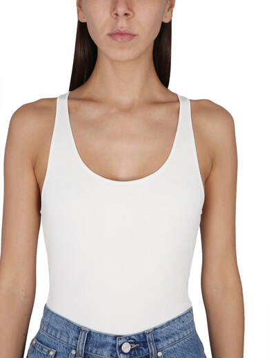 Stella McCartney bodycon knitted jumpsuit white M