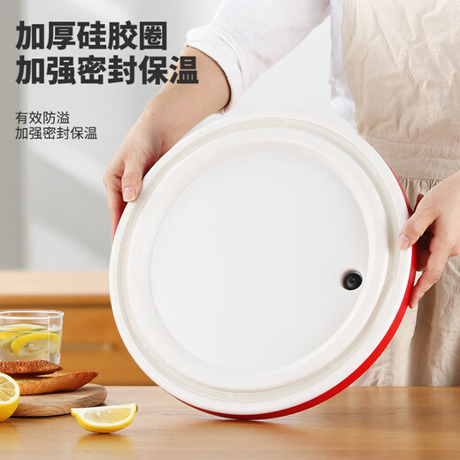 Insulation bucket commercial canteen restaurant stainless steel large capacity rice insulated soup bucket ice powder stall soy milk milk tea bucket 15L non-faucet insulated thermos bucket capacity about 12Jin Jin equals 0.5 kg