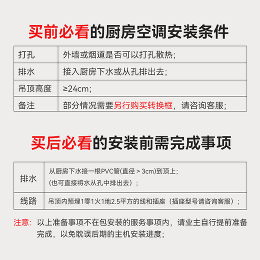 Boshen COOL Home Kitchen Air Conditioner Cooler Cooler Cooler Cooler Home Embedded Ceiling Embedded Integrated Cooler Cooler without External Machine Needs 2 Holes 2100W Cooling Capacity Suitable for 5 Single Air Inlets