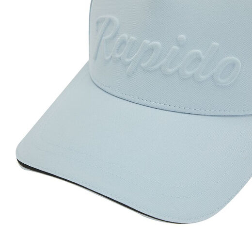 Rapido 雳霹道 autumn and winter new men's and women's fashionable sun visor casual hats, peaked caps, simple baseball caps, sky blue, one size