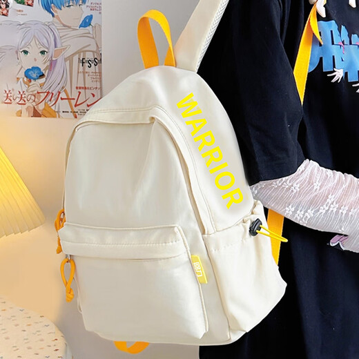 回力书包女初中生高中生新款时尚双肩包大容量简约休闲轻便电脑背包