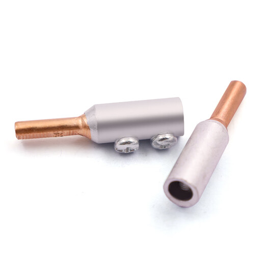 Dafuri C45 circuit breaker electric meter special copper-aluminum connector transition connection aluminum wire nose pin terminal block screw type丨air switch pin丨10-25 square丨heat shrink tube included