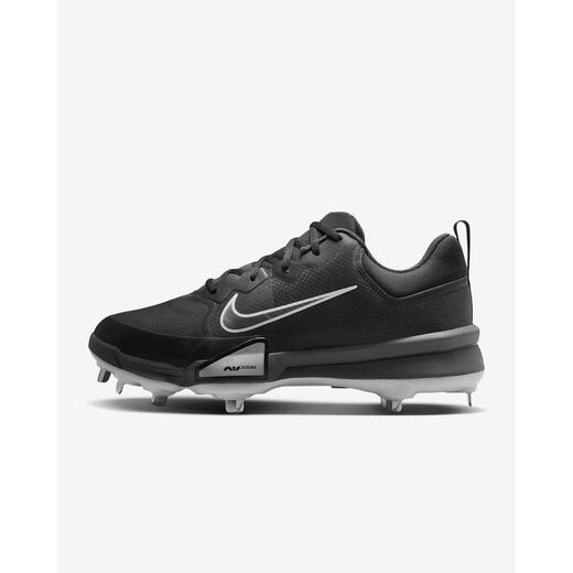Nike (NIKE) baseball shoes men's Force Zoom Trout 9 grippy, wear-resistant, comfortable and breathable special sports shoes Black/Anthracite/White/Me 40