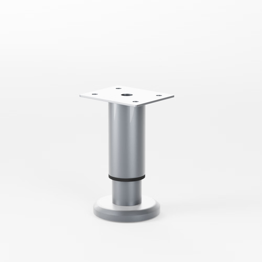 Gemus adjustable support feet stainless steel punch-free lift table leg bracket furniture feet coffee table sofa legs bed legs heightening stainless steel 8cm-11cm adjustable