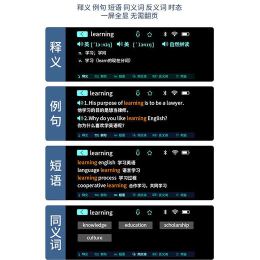 Youdao Stylo de lecture de pointe en anglais, apprentissage général des mots, numérisation, traduction, dictionnaire, magasin phare officiel, édition supérieure blanche/512G/photographie + numérisation et résolution de problèmes/explication par des professeurs célèbres de toutes les matières