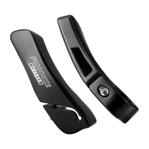 Phoenix adapts to universal aluminum alloy mountain bike horn deputy handle, universal bicycle handle cover, horn handle cover, grip cover, inclined block rubber handle cover