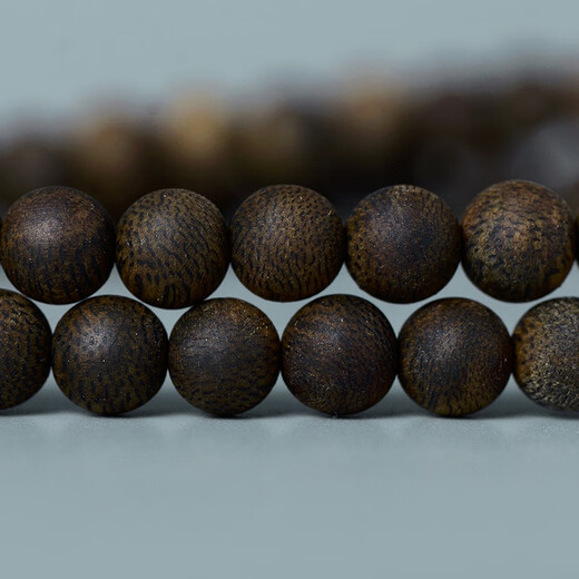 Tanjing Bracelet de bois d'agar à poulain à 9 points Hainan Qinan 7mm108 hommes et femmes. Guoxiang Series Hainan Yingge Green Chess Nan Agarwood [Solemn S9820] One-pièce Qinan Agarwood 7mm * 108 (adapté à la circonférence de la main 15-17cm)