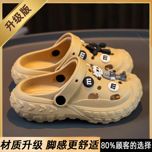 Boys' Croc Shoes 2025 New Summer Children's Beach Sandals Boys' Non-Slip Slippers for Older Children Main Picture Upgraded Model More Non-Slip and Wear-Resistant 29 _ 28_29