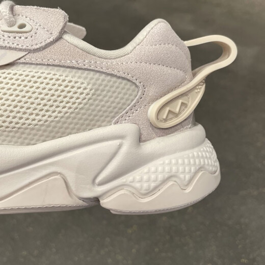 阿迪达斯（Adidas）三叶草女鞋2025新款夏季OZWEEGO老爹鞋运动鞋跑步鞋 GW9740米白 36