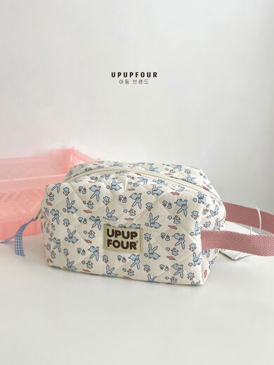 Export diaper storage out-and-out baby clothing bag quilted baby bottle mommy stroller hanging bag cosmetic bag storage bag Annie Bunny