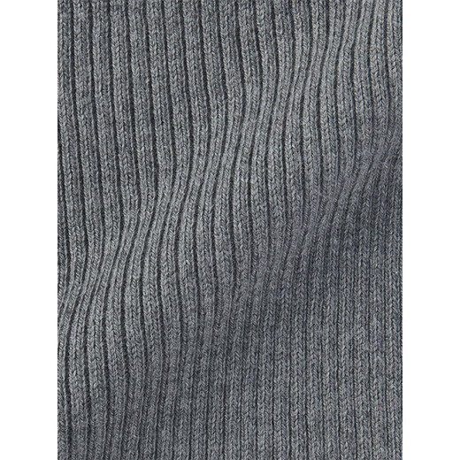 MUJI relieves itchy neck merino wool balaclava wool hat gray 5A
