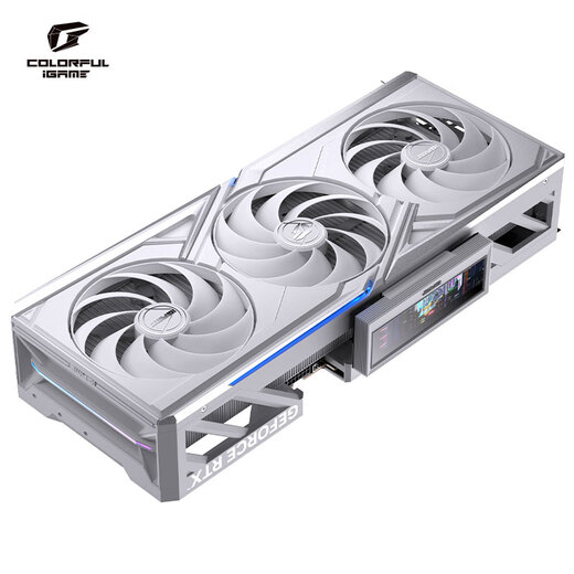 Coloré RTX 5070 12G Vulcan Water God Ordinateur de bureau Jeu Ancre compétitive Vidéo Diffusion en direct Light Chasing AI4K Carte graphique Black Myth Wukong Cyber ​​​​50 Series Nouveau produit RTX 5070 Vulcan W OC White Vulcan 12 Go