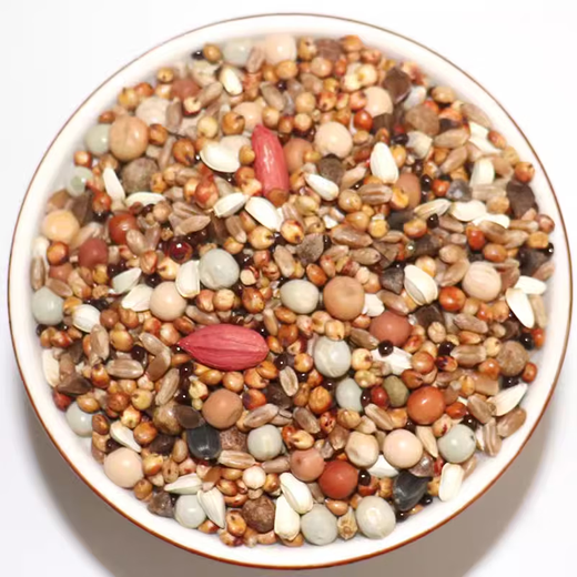 Other horticultural high-quality nutritious pigeon food, meat pigeons, ornamental pigeons, homing pigeons, racing pigeons, Yuanbao pigeons, young pigeon feed, breeding pigeons, pigeon food with corn 20 Jin Jin equals 0.5 kg