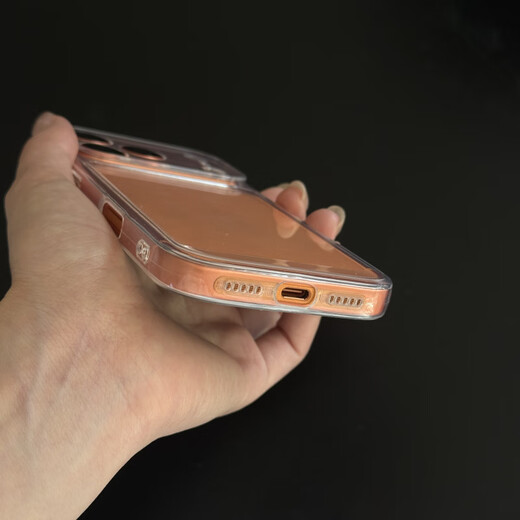 Cancel is suitable for Apple 17pro earpiece dustproof net iphone 17promax dustproof sticker 17promax mobile phone 17 metal speaker 17 charging port protective sticker 17pro speaker original color Xingyu Orange 2 pieces anti-scratch and wear-resistant all-in-one dustproof iPhone 17