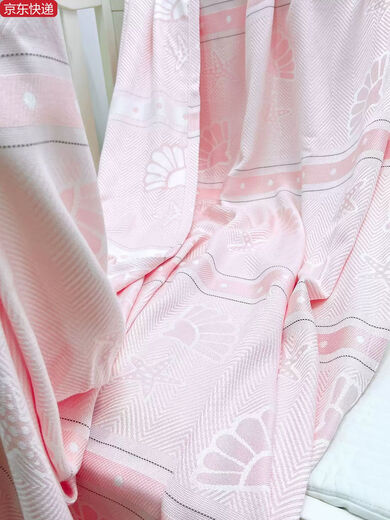 Sanqihu Baby Ice Silk Blanket Bamboo Fiber Baby Summer Cold Sensing Air Conditioning Towel Quilt Cool Thin Sheet Newborn Toddler Ocean Star Blue 120*160 Ocean Star Blue 120*160