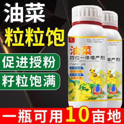 High-yield rapeseed, full grains, strong growth, increased yield, special rapeseed baby grains, plump grains, increased yield, boron fertilizer, 1 set of high-yield combination special fertilizer + boron fertilizer