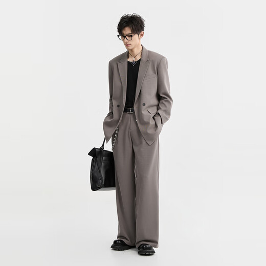 Earl Zall Tencel Wool High-Quality Spring and Autumn Loose Business Commuting Casual Suit Single Jacket Engagement Suit Thin Section