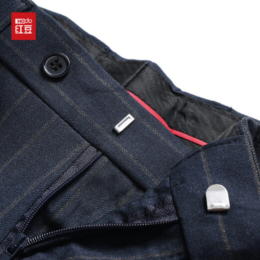 Red bean suit men's suit two-piece professional business formal wool suit men's groom's companion wedding dress office workwear blue M 170