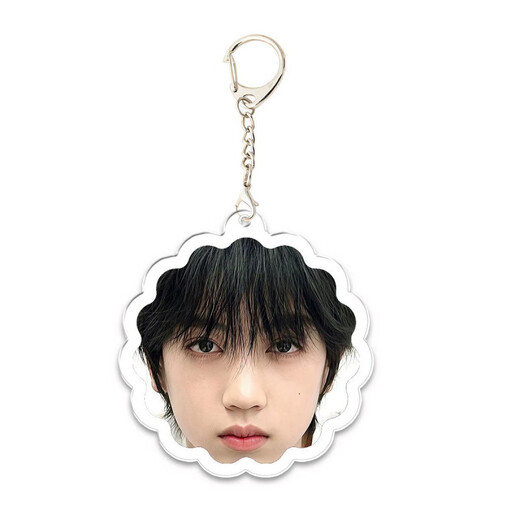 
Zhang Guiyuan's new peripheral double-sided transparent keychain school bag pendant to support students' gift customization KXPB16784 5CM