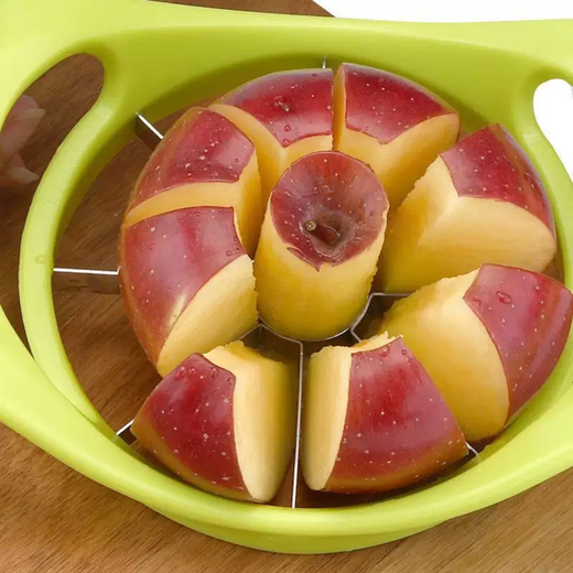 Yusen Yi cutting fruit artifact thickened stainless steel green apple cutting fruit divider fruit core cutting board large size