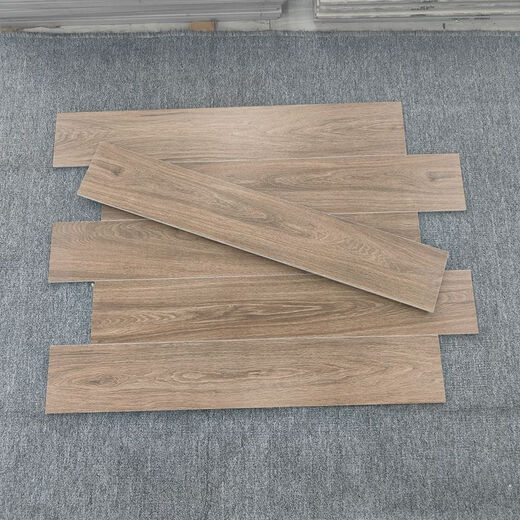 SANQIHU Azules de troncos de estilo japonés IMITACIÓN Madera Baldosas de cerámica de cerámica 150x y dormitorio Cerámico Cerámico Balcón recto Balcón anti-Slip Brown 15914 150x900