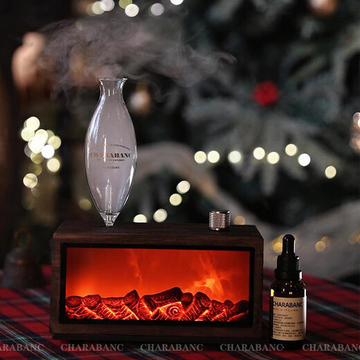 He Jiagong Fireplace Aromatherapy Machine Cold Aromatherapy Device Solid Wood Graduation Gift New Home Warming Gift for Boys B Exclusive Edition No. 16 Oriental Jasmine Green + No. 35 Jiabo