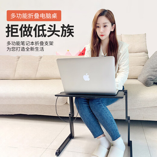 DOBOLY Standing Computer Stand Adjustable Lift Standing Work Height Table Office Portable Notebook Vertical Holder Upgraded 30% Off + Mouse Board + Cooling Fan Rose Red Standard Model 420