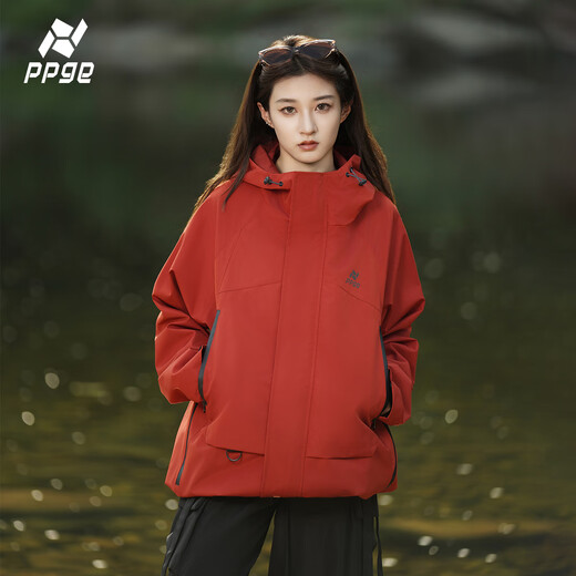 PPGE Kirin three-in-one assault jacket windproof and water-repellent outdoor hiking clothes for men and women same style hiking jacket
