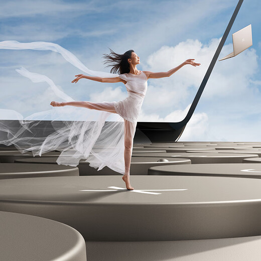 WIKO Hi MateBook 14 Ryzen 200 Series Huawei Intelligent Selection of Thin and Light Laptops AMD Ryzen 7 H 255 32G 1T Extreme Night Gray Round Keyboard